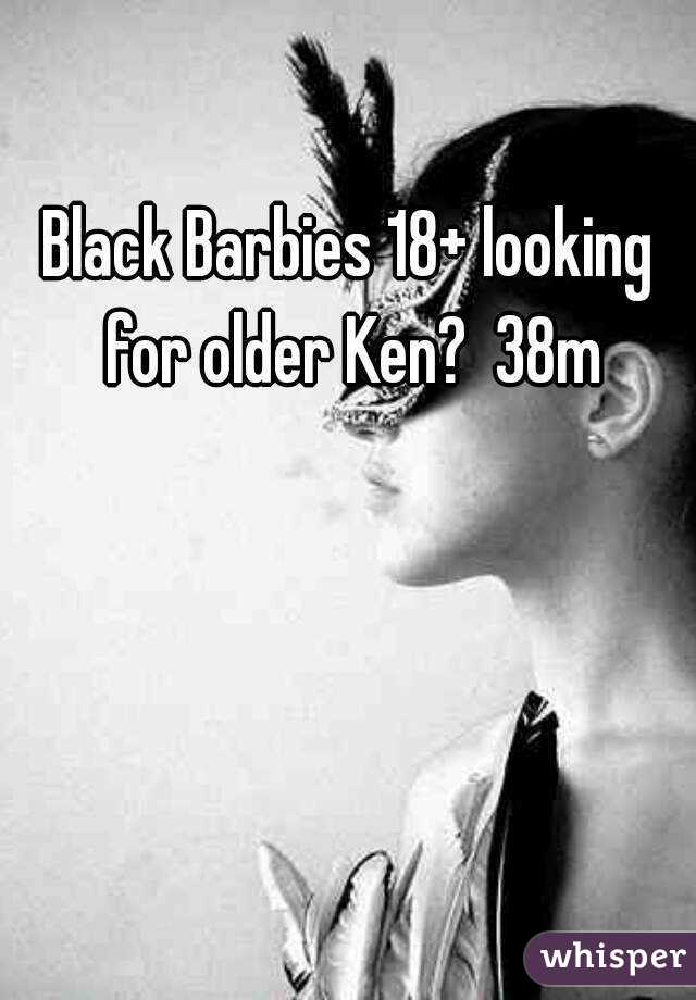 Black Barbies 18+ looking for older Ken?  38m
