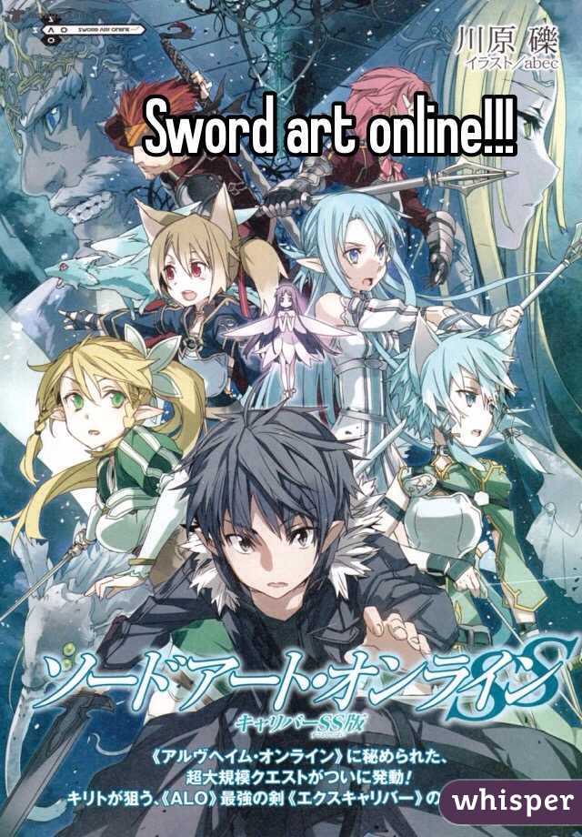 Sword art online!!!