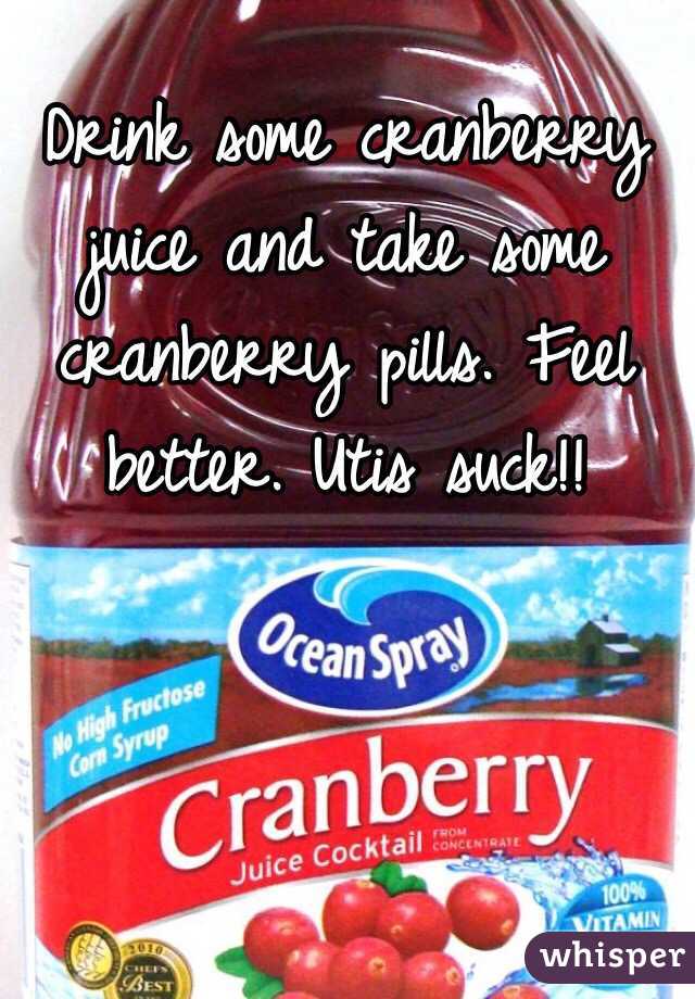 Drink some cranberry juice and take some cranberry pills. Feel better. Utis suck!! 