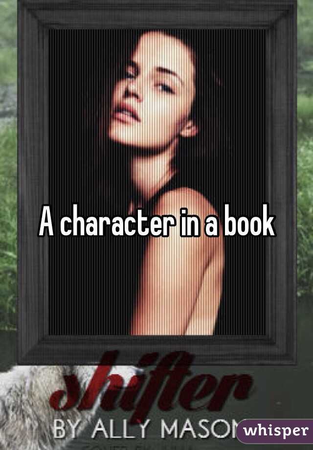 A character in a book