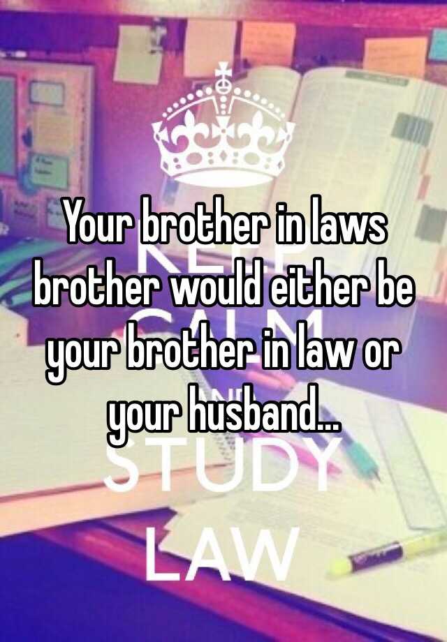 What Are Your Brother In Laws Parents To You