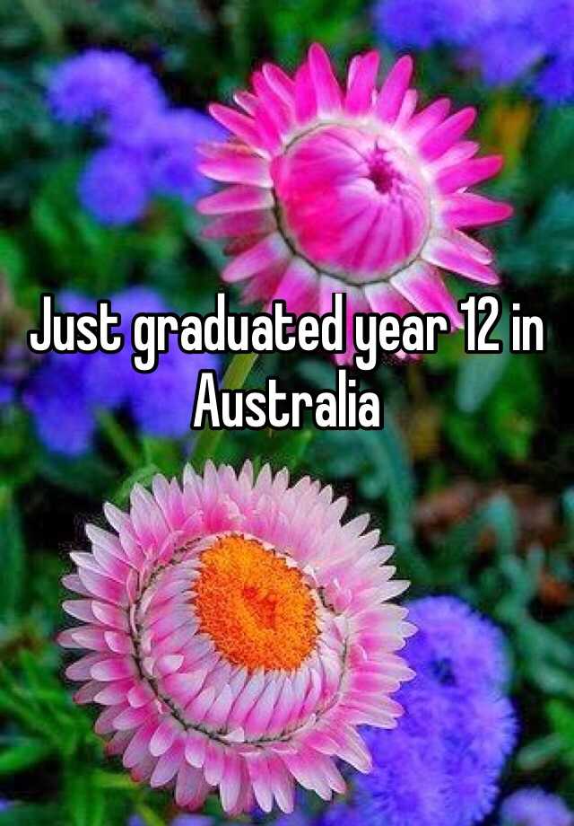 What Is Year 12 In Australia