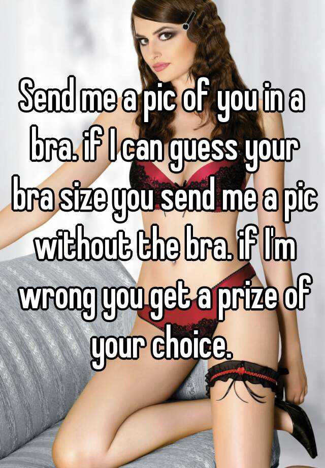 Can We Guess Your Bra Size?