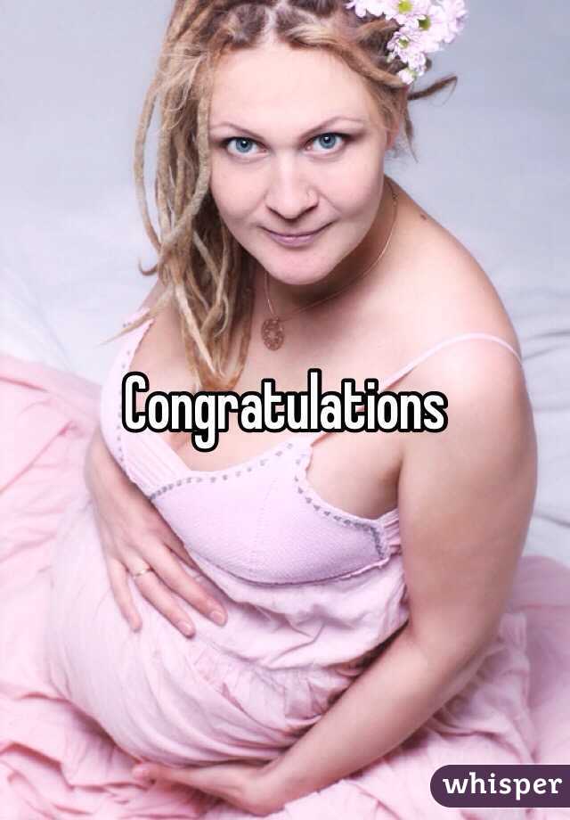 Congratulations 