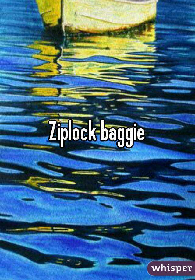 Ziplock baggie