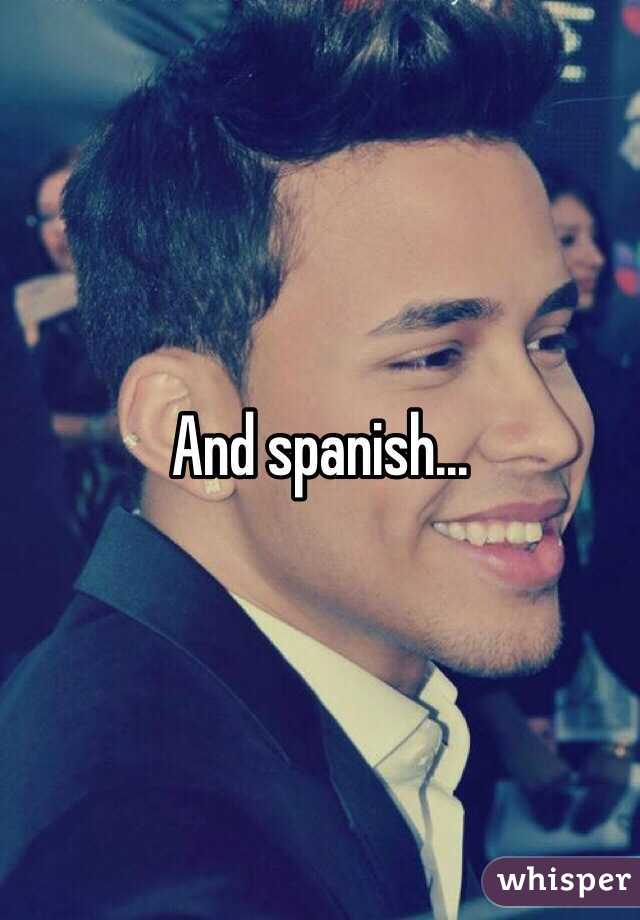 And spanish... 