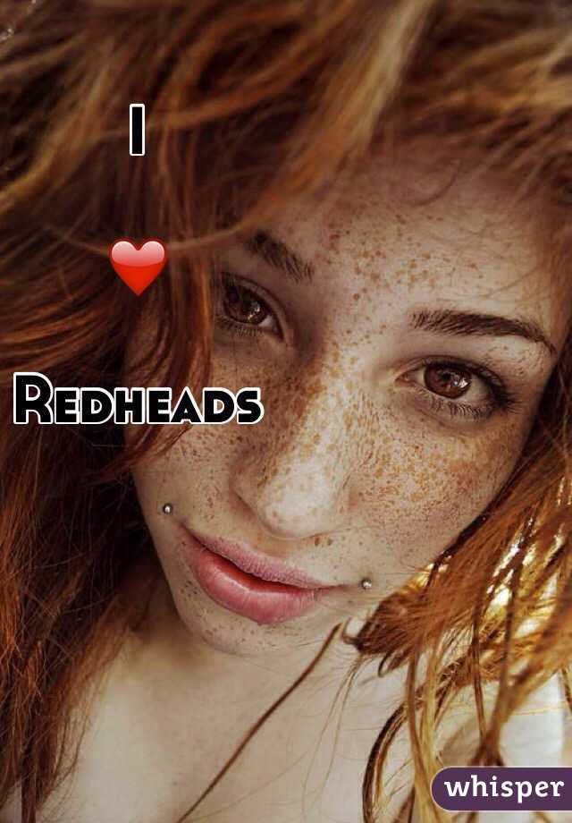I

❤️

Redheads