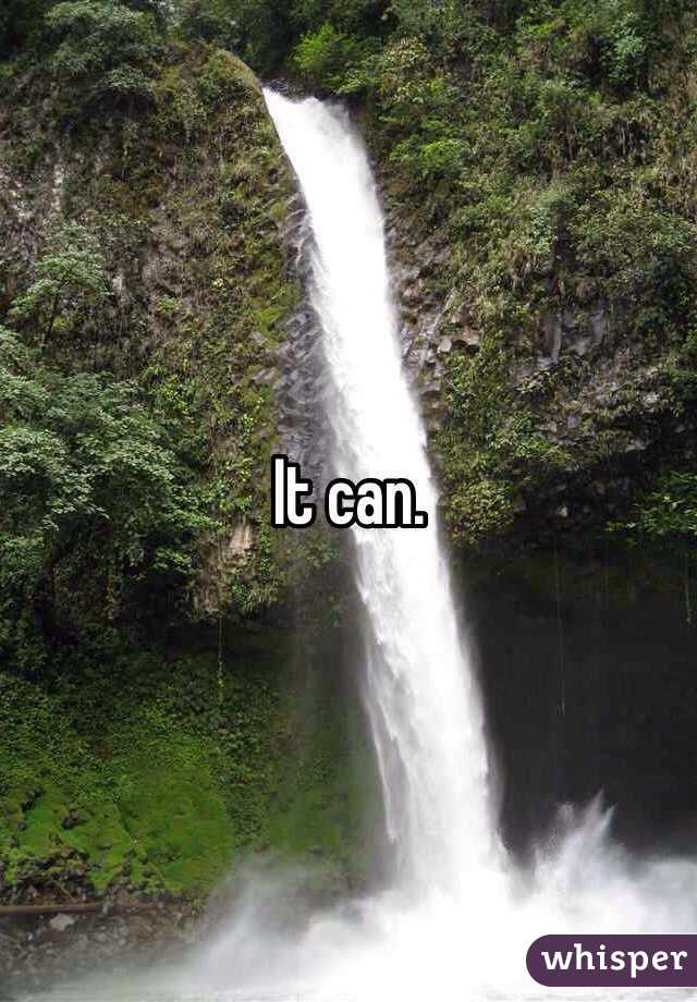 It can. 
