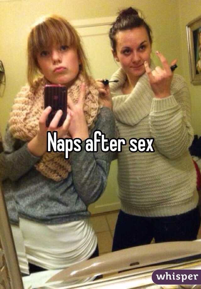 Naps after sex