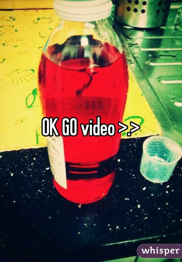 OK GO video >.>