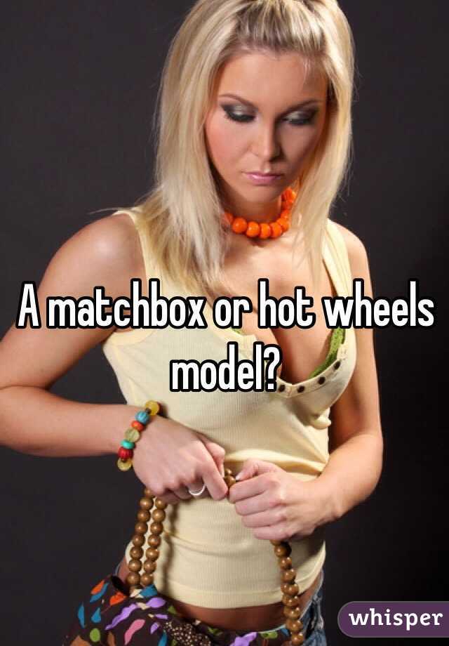 A matchbox or hot wheels model?
