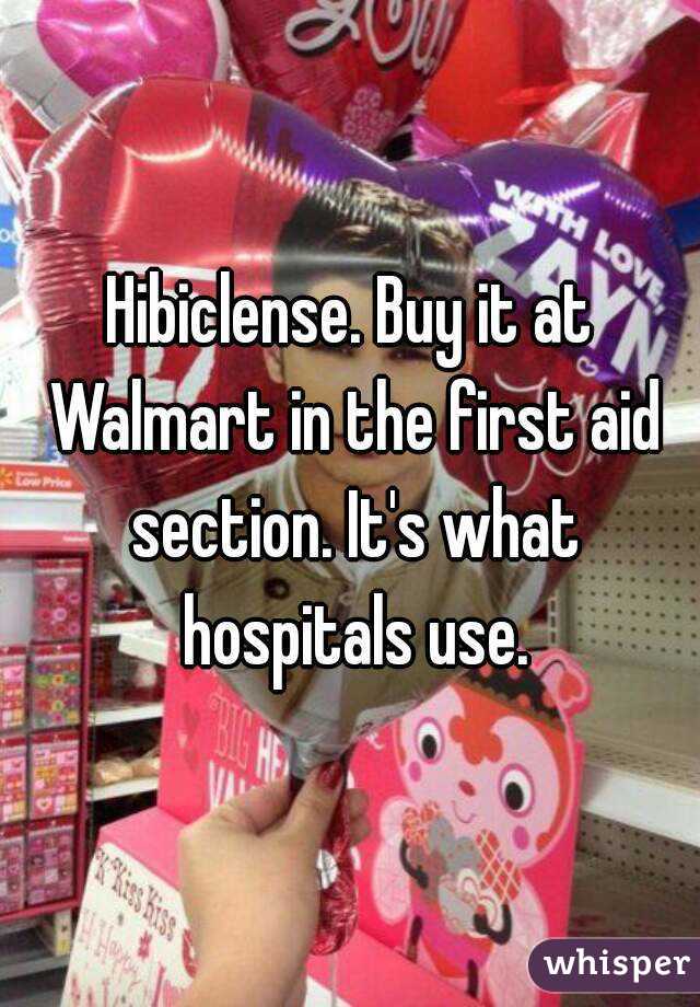 Hibiclense. Buy it at Walmart in the first aid section. It's what hospitals use.