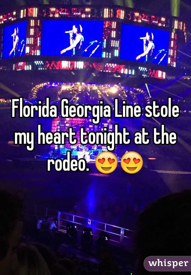 Florida Georgia Line stole my heart tonight at the rodeo. 😍😍