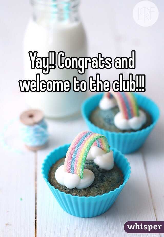 Yay!! Congrats and welcome to the club!!!