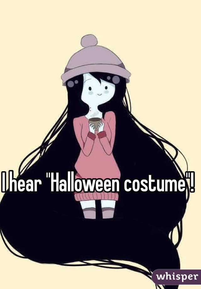 I hear "Halloween costume"! 