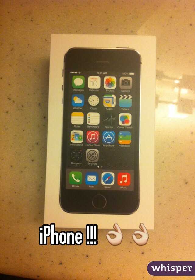 iPhone !!! 👌👌