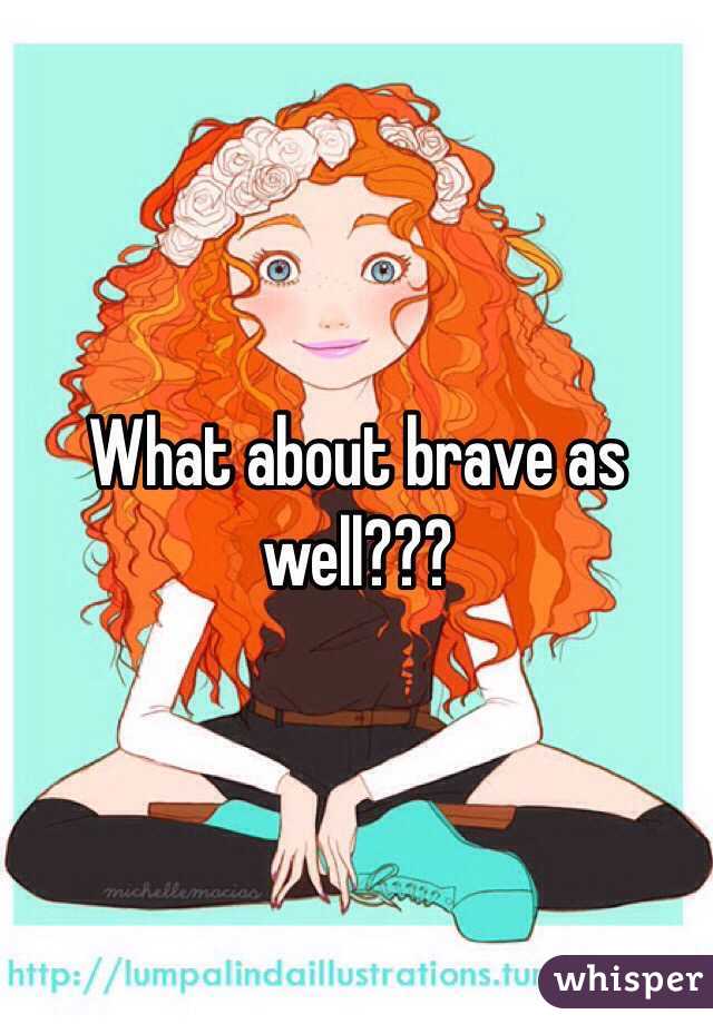 What about brave as well???