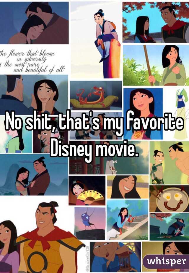 No shit, that's my favorite Disney movie. 