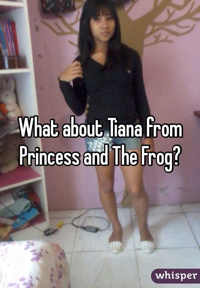 What about Tiana from Princess and The Frog?