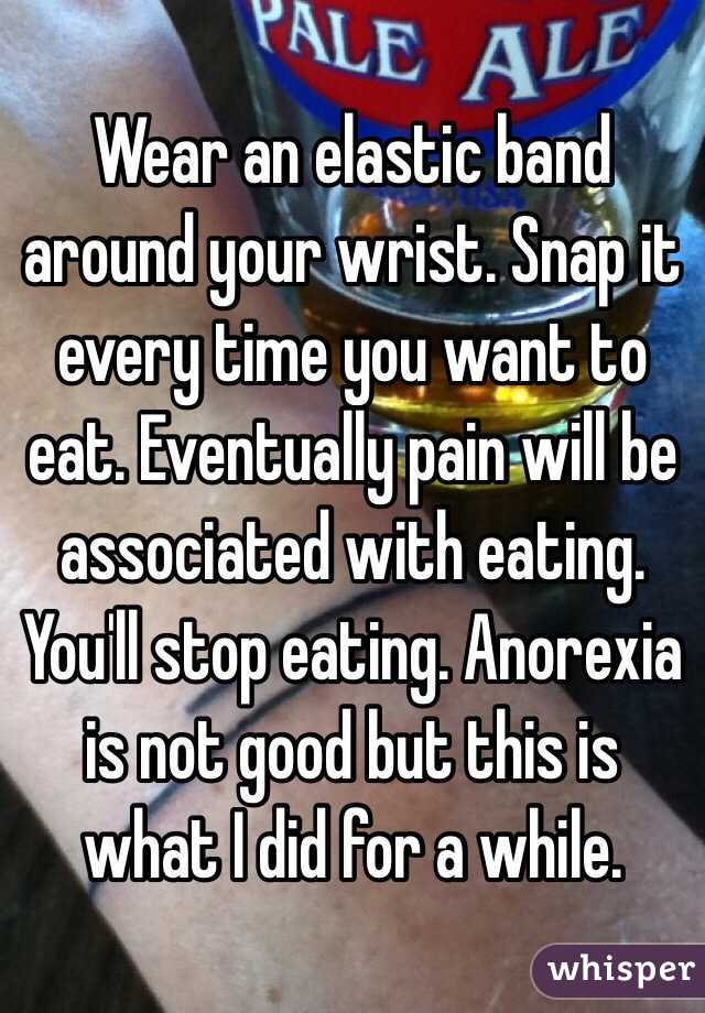 Wear an elastic band around your wrist. Snap it every time you want to eat. Eventually pain will be associated with eating. You'll stop eating. Anorexia is not good but this is what I did for a while. 