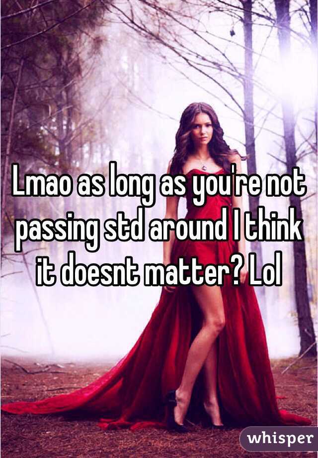 Lmao as long as you're not passing std around I think it doesnt matter? Lol