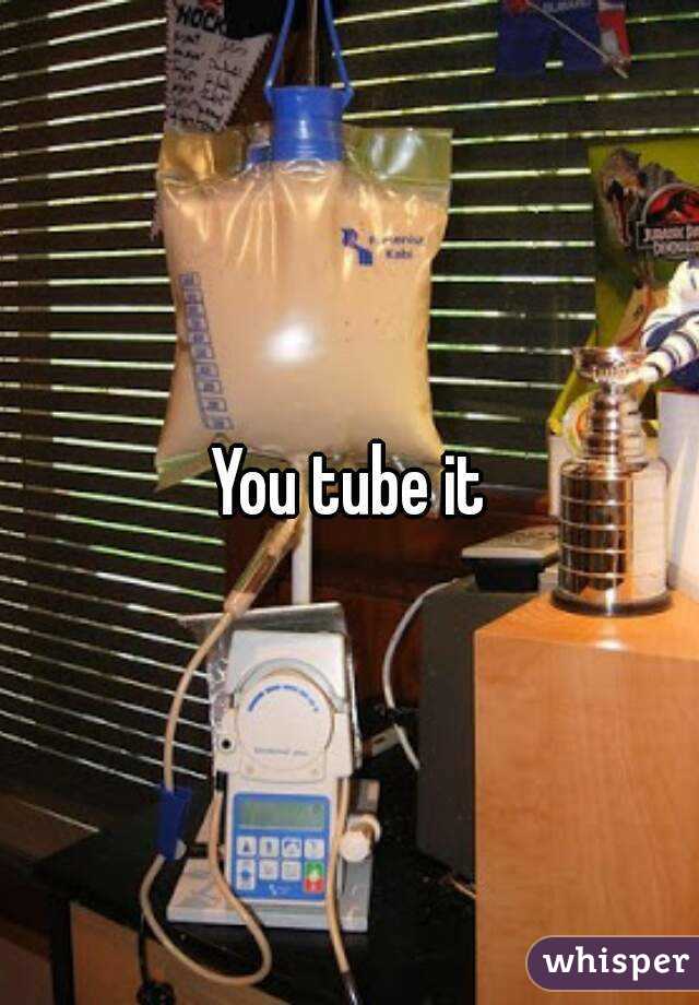 You tube it