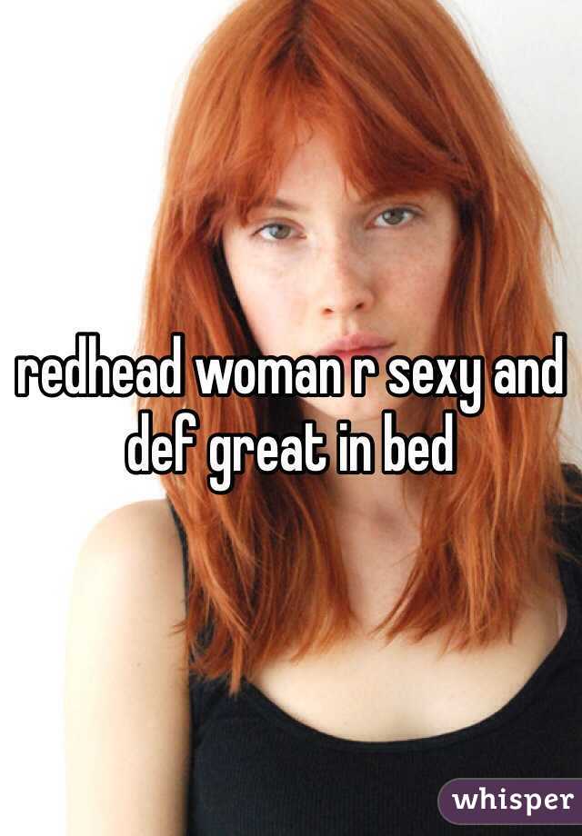 redhead woman r sexy and def great in bed
