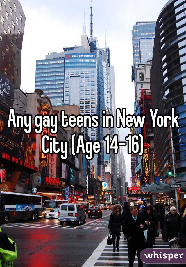 Any gay teens in New York City (Age 14-16)