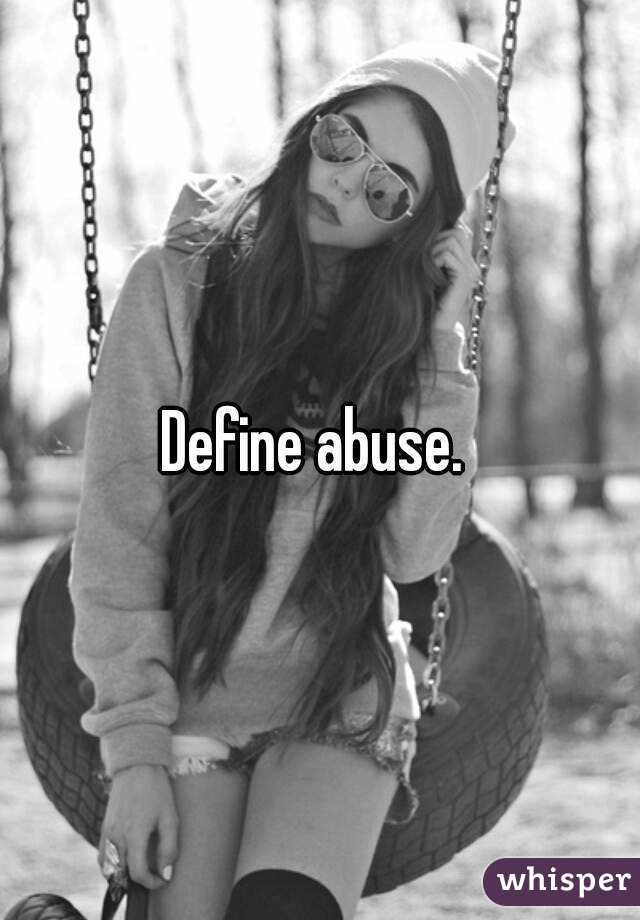 define-abuse