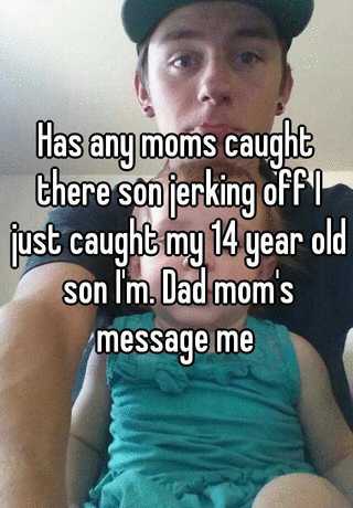 Son Caught Mom Masturbating