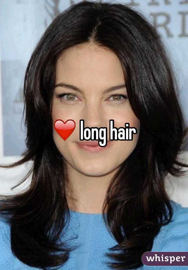 ❤️ long hair