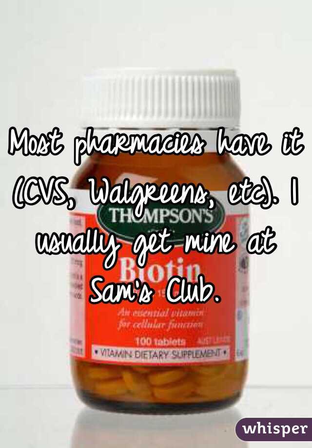 Most pharmacies have it (CVS, Walgreens, etc). I usually get mine at Sam's Club.