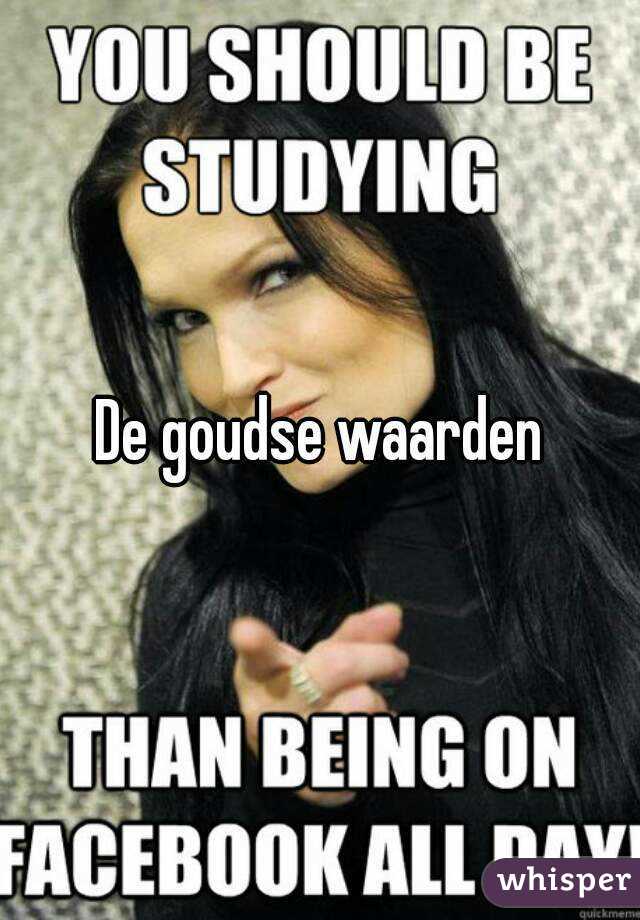 De goudse waarden