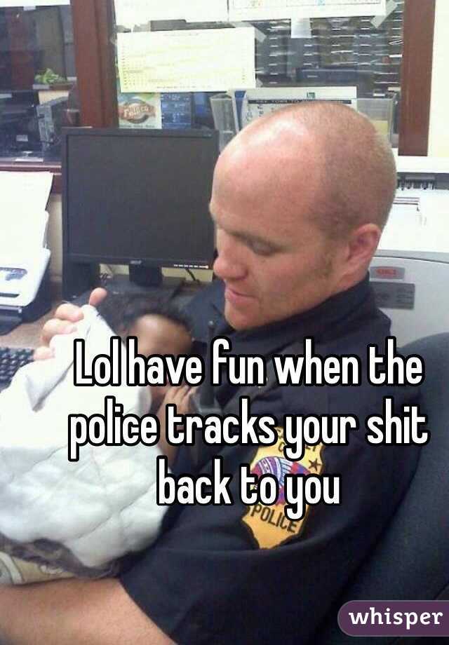 Lol have fun when the police tracks your shit back to you