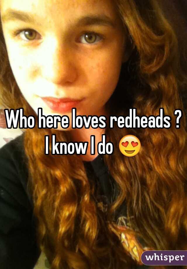 Who here loves redheads ? I know I do 😍