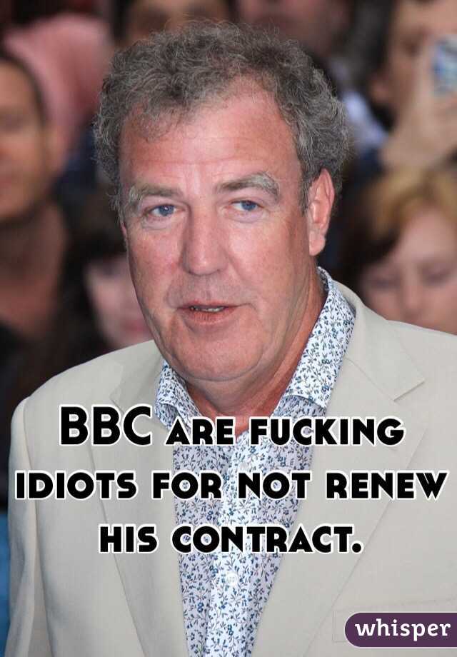 BBC are fucking idiots for not renew his contract.