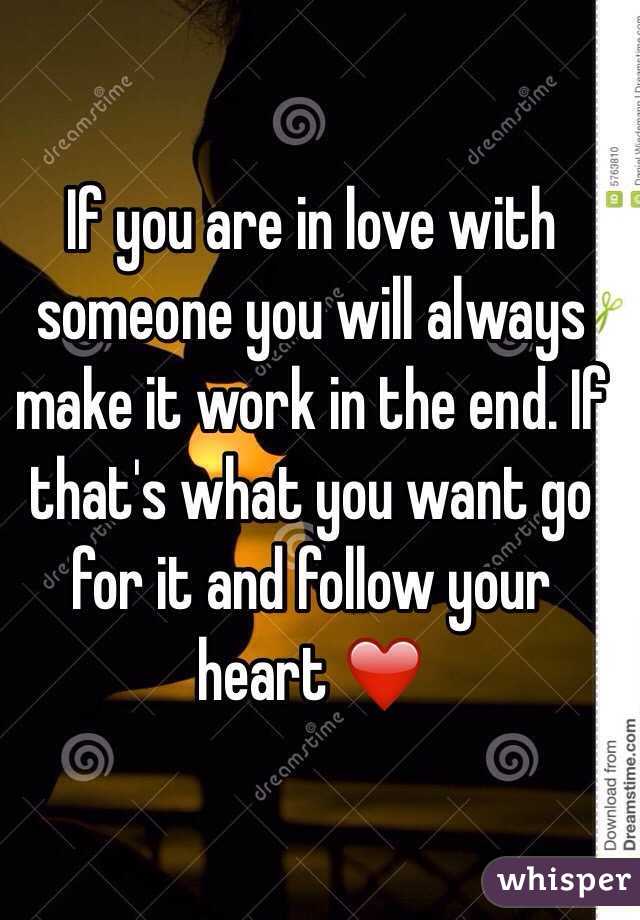 If you are in love with someone you will always make it work in the end. If that's what you want go for it and follow your heart ❤️