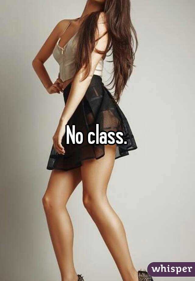 No class.