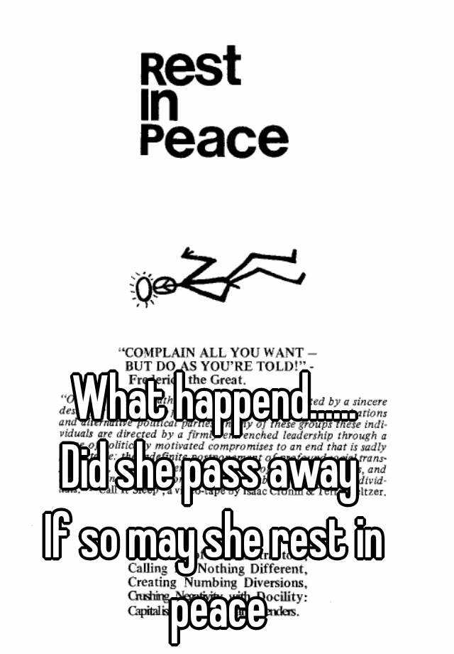 what-happend-did-she-pass-away-if-so-may-she-rest-in-peace