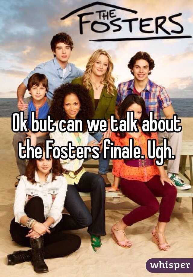 Ok but can we talk about the Fosters finale. Ugh.  