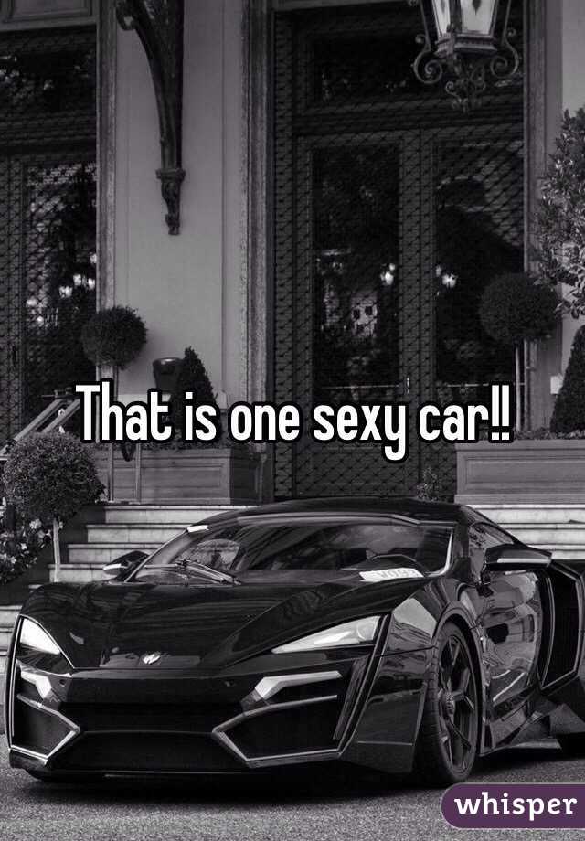 That is one sexy car!! 