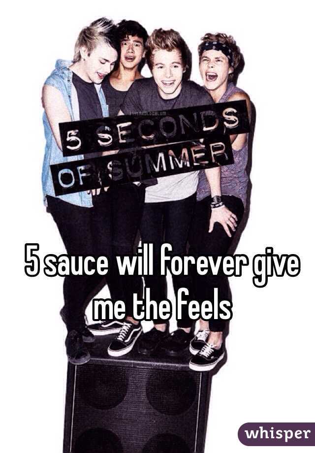 5 sauce will forever give me the feels