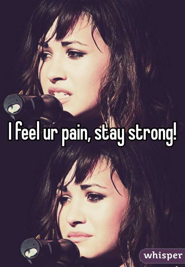 I feel ur pain, stay strong!