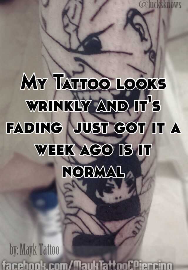 Share 69 why is my tattoo shiny best  incdgdbentre