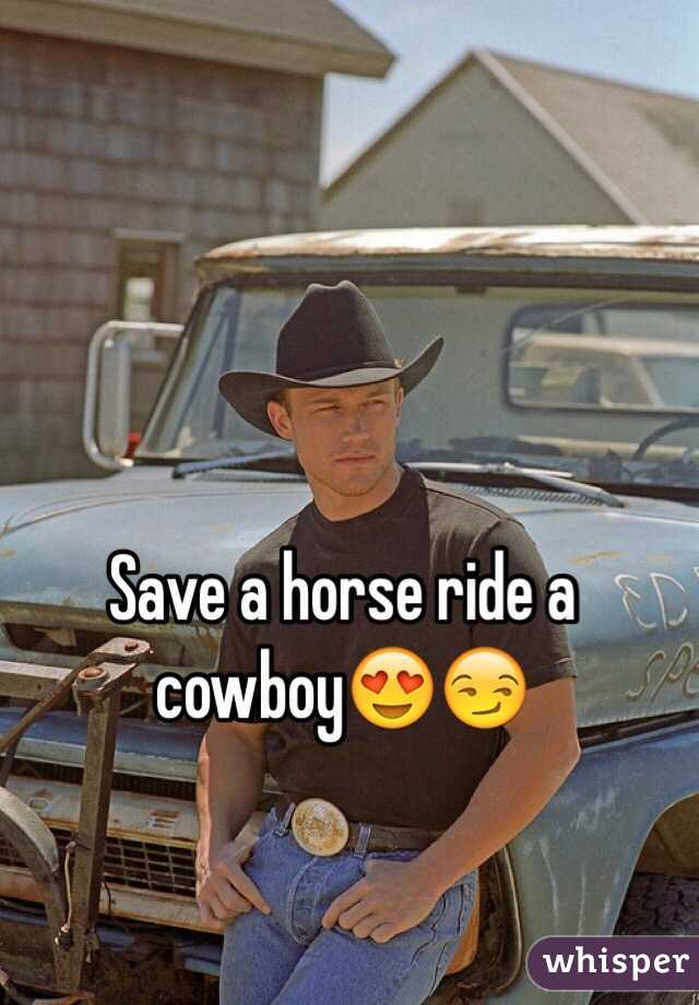 Save a horse ride a cowboy😍😏