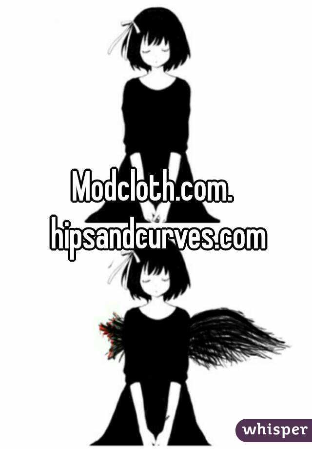 Modcloth.com.  hipsandcurves.com