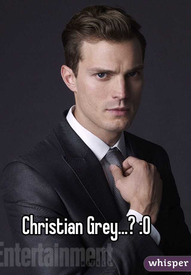 Christian Grey...? :O 