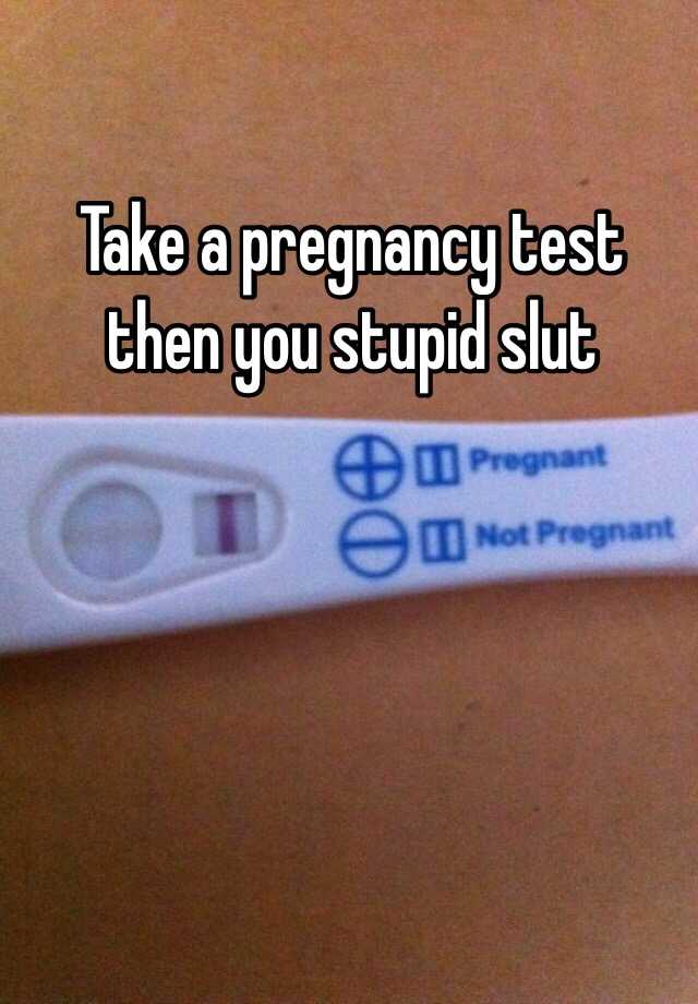 Slut Test