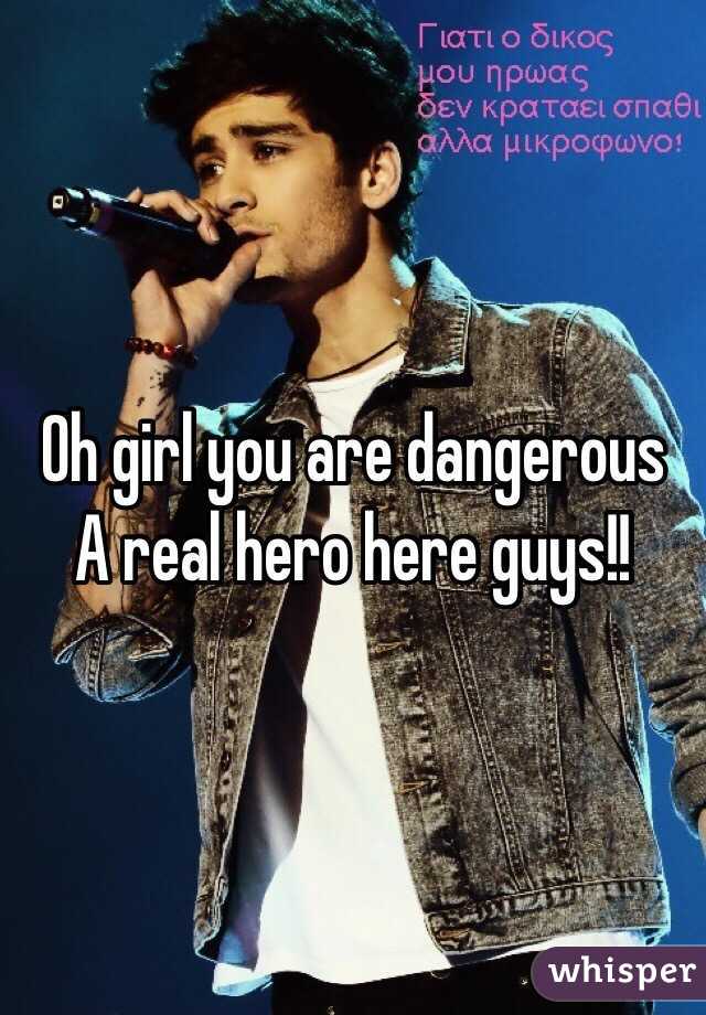 Oh girl you are dangerous
A real hero here guys!! 