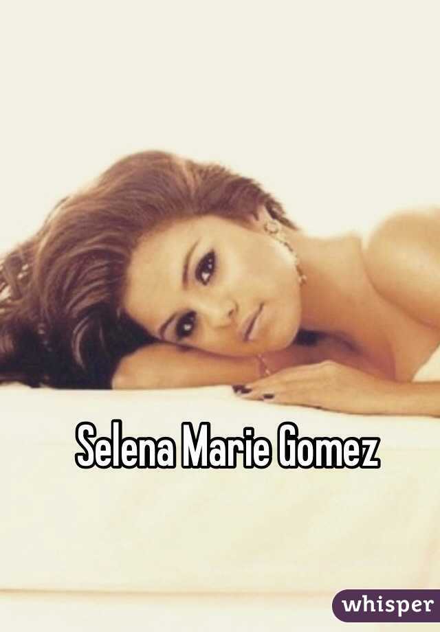 Selena Marie Gomez